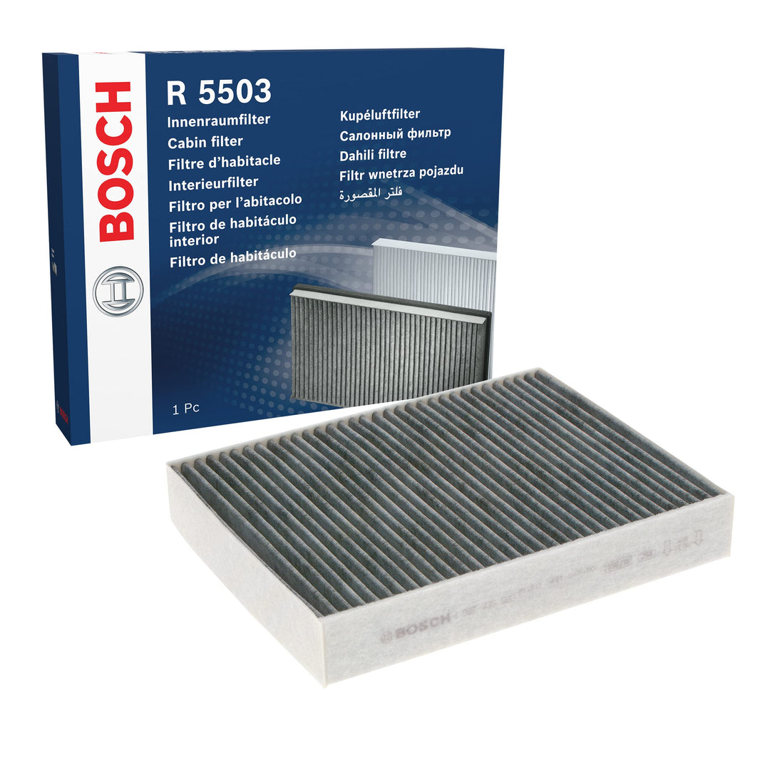 BOSCH 1987435503 Filter, Innenraumluft Innenraumfilter mit Aktivkohle, Innenraumfilter mit Aktivkohl