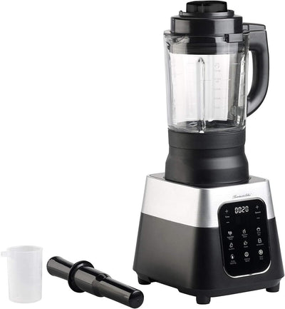 Rosenstein & Söhne Sojamilchbereiter: Profi-Standmixer mit Wärme-Funktion, Touch-Tasten, 1,75 l, 1.5