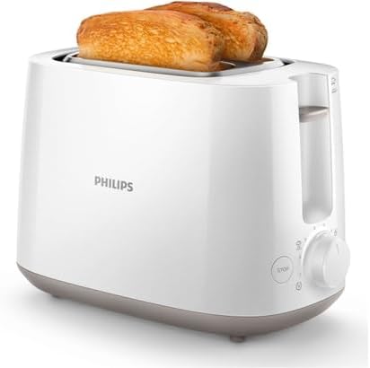 PHILIPS HD2581 / 00 Toaster - 2 Steckplätze - 830 W - Weiss
