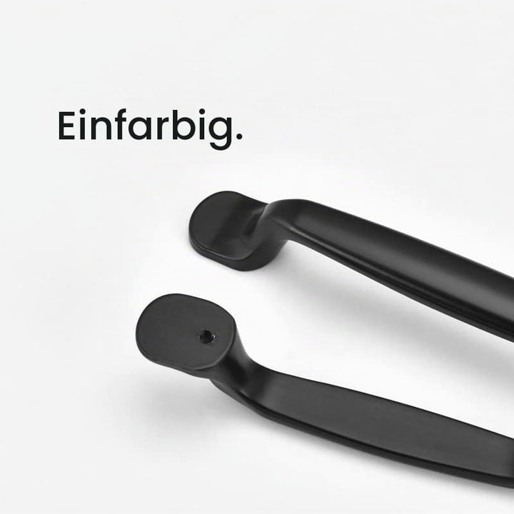 Qrity 10 Stücke Schwarz 96mm Türgriff Möbelgriff Stangengriff Küchengriff Schubladegriff Artikel Gri