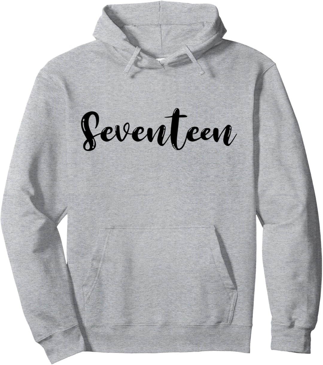 17. Geburtstag Junge Mädchen 17 Jahre 2007 Lustig Geschenk Pullover Hoodie