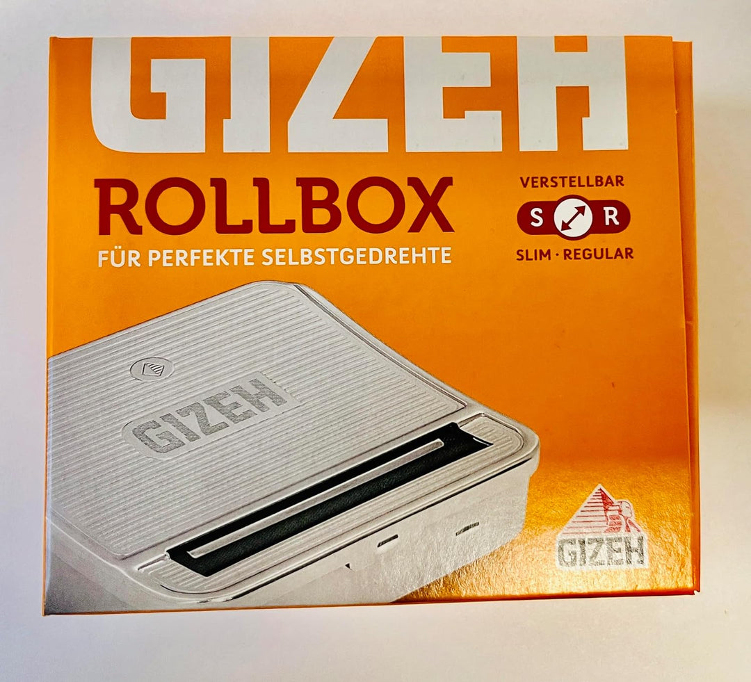 Gizeh Rollbox Drehmaschine für Zigaretten Slim und Regular 3 Rollboxen