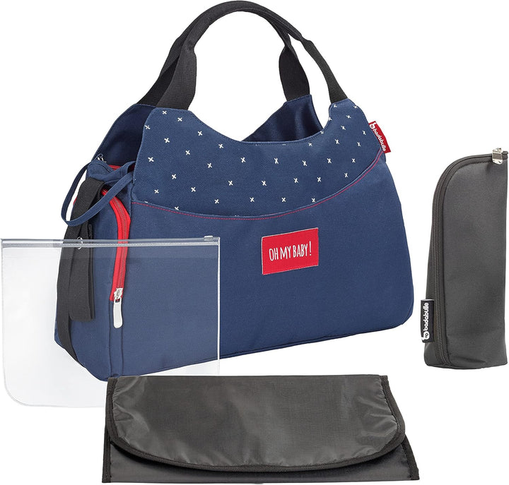 Badabulle Multipocket Wickeltasche Blau Einheitsgrösse, Blau Einheitsgröße