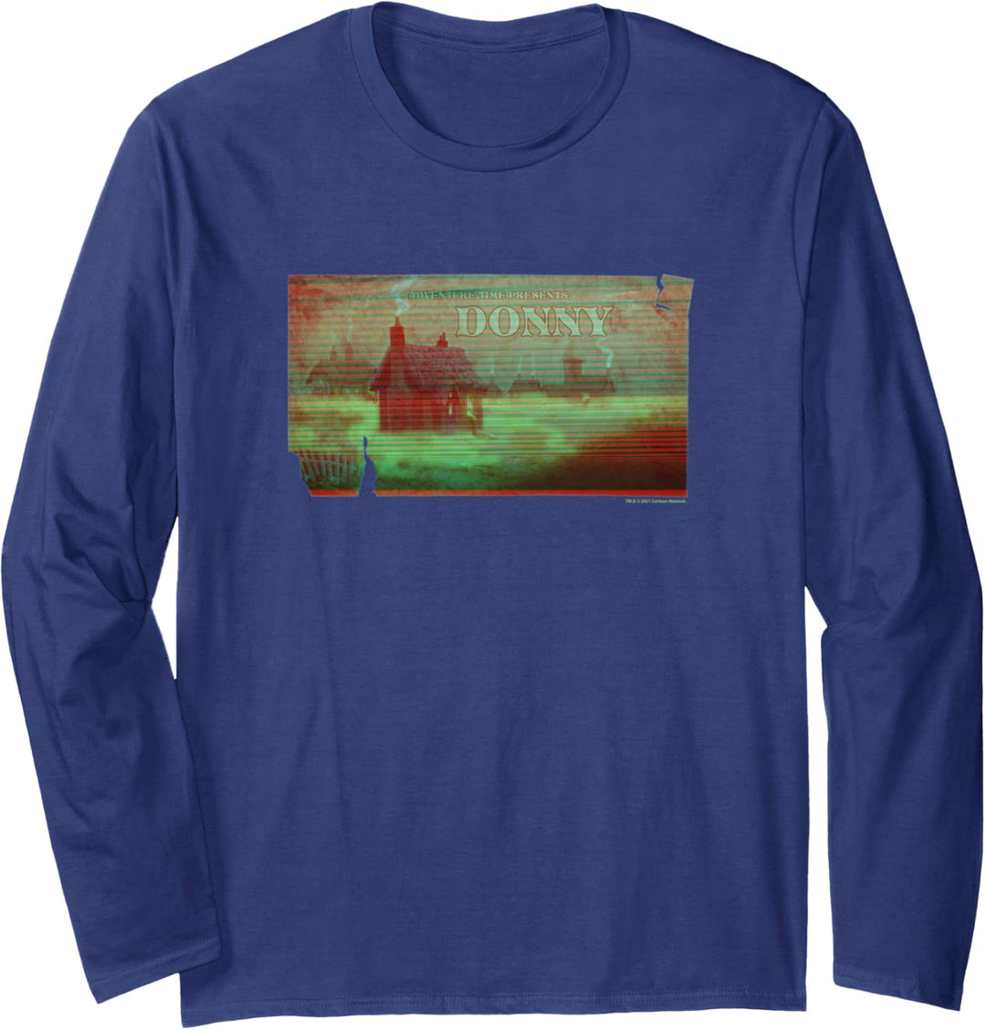 Adventure Time Donny Card Langarmshirt