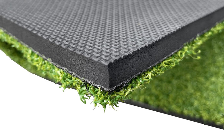 LL-Golf ® Golf Abschlagmatte 60x30 cm/Übung Training Matte/Übungsmatte inklusive Gummi Tee/ideal zum