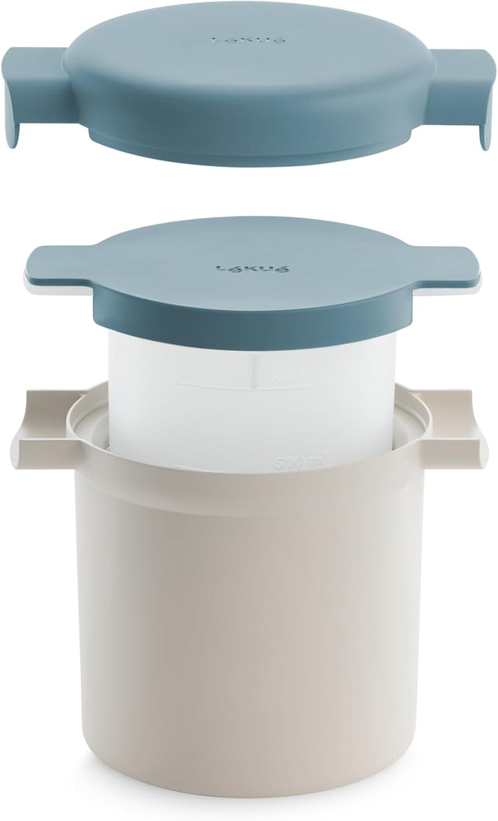 Lékué Kefir & Joghurt Maker,selbstgemachter einfach und gesund