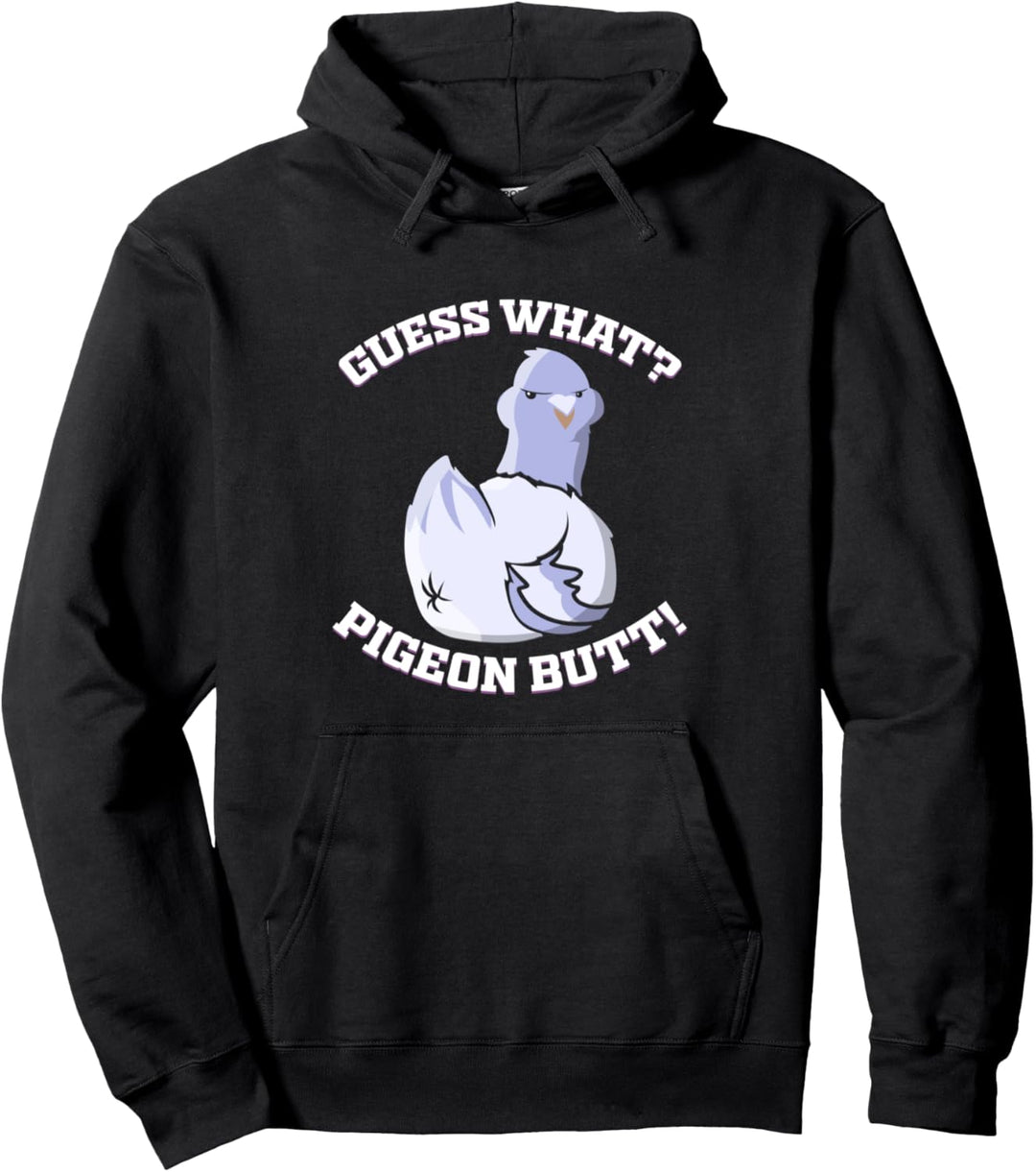 Guess What? Lustiges Tauben Flüsterer Brieftaube Vogel Pullover Hoodie