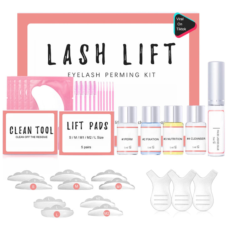 Wimpernlifting Set, Missicee Lash Lift Kit, wimpernlifting set professionell, lash lifting set, Lang