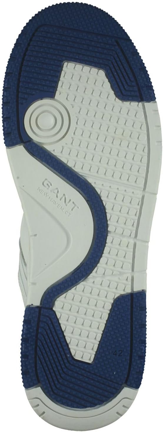 GANT Herren BrookpalSneaker 45 EU White Blue, 45 EU White Blue