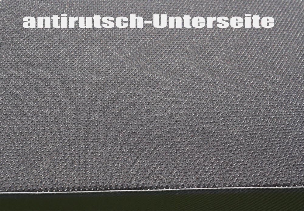 nudischer LUplus Orthopädische Sitzerhöhung 40x40x Höhe 5 cm Cottonköper, schiefergrau