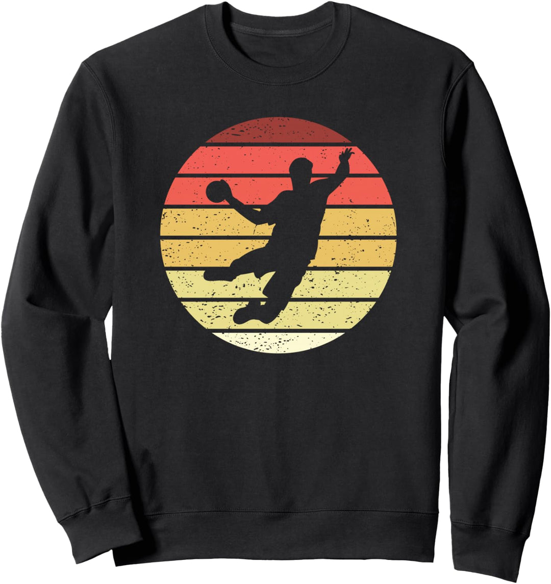 Handballspieler Retro Style Vintage Sweatshirt