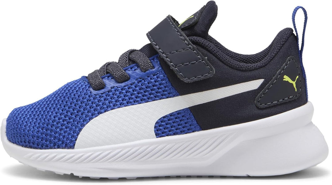 PUMA Herren Flyer Runner Engineer Knit Laufschuh 21 EU Vivid Blue New Navy White, 21 EU Vivid Blue N