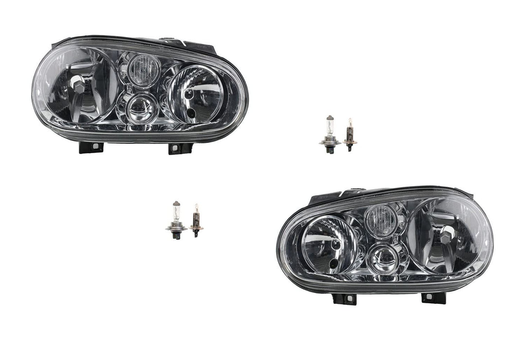 Johns, passend für VW Golf Scheinwerfer Satz IV 4 1J1 mit H7/H1 97-03, links und rechts