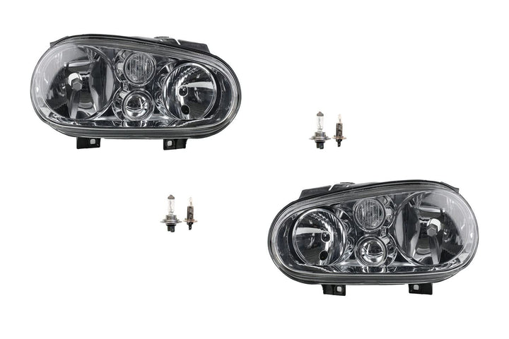 Johns, passend für VW Golf Scheinwerfer Satz IV 4 1J1 mit H7/H1 97-03, links und rechts