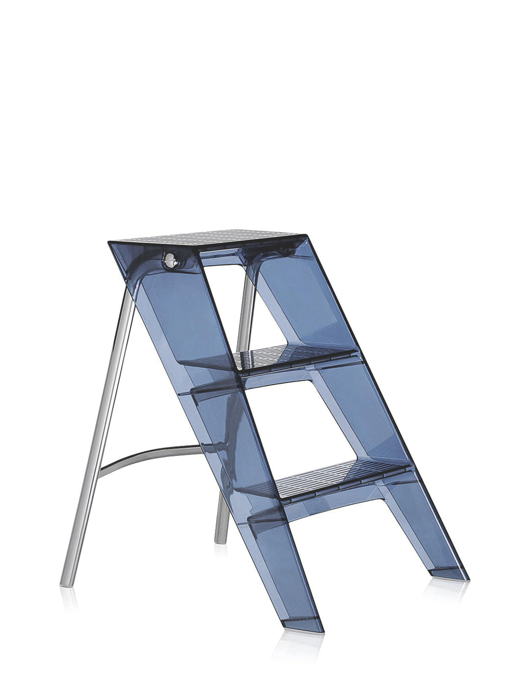 Kartell Upper, Klappleiter, H 60 cm, Staubblau, Staubblau
