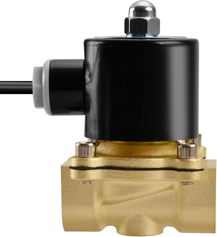 Heschen Messing Elektrisches Magnetventil, 2W-200-20J, 3/4 Zoll, AC220V, Direct Action Wasser Air, N