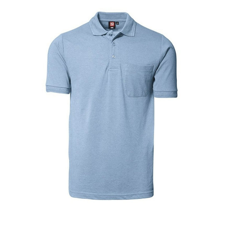 Rex & Holm ID0520 Klassisches Herren Poloshirt, Hellblau, 4XL