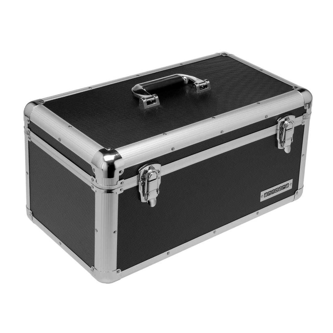 anndora Werkzeugkoffer 28 Liter - XL Werkzeugkasten Werkzeugbox - schwarz, Xl - Schwarz