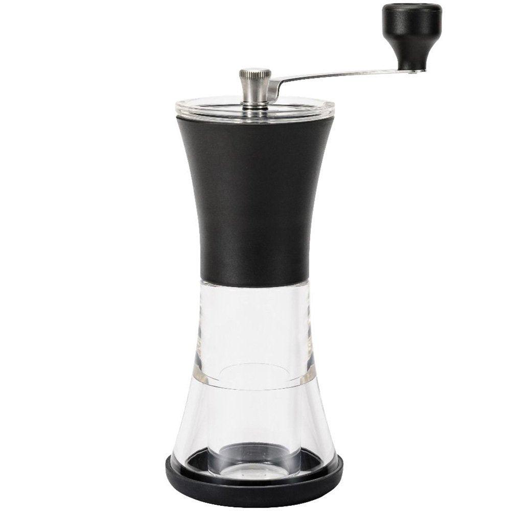 Kyocera CM-40 Keramik-Kaffeemühle Mühle, schwarz/acryl 8,2 x 16 x 21,9 cm