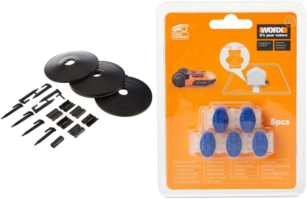 WORX WA0870 Magnetband 20m Kabel für WORX Landroid Modul Flächenabgrenzung OffLimits & WA0198 Kabelv