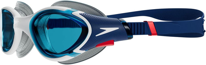 Speedo Biofuse 2.0 Mirror Unisex-Schwimmbrille für Erwachsene Einheitsgrösse Blau
