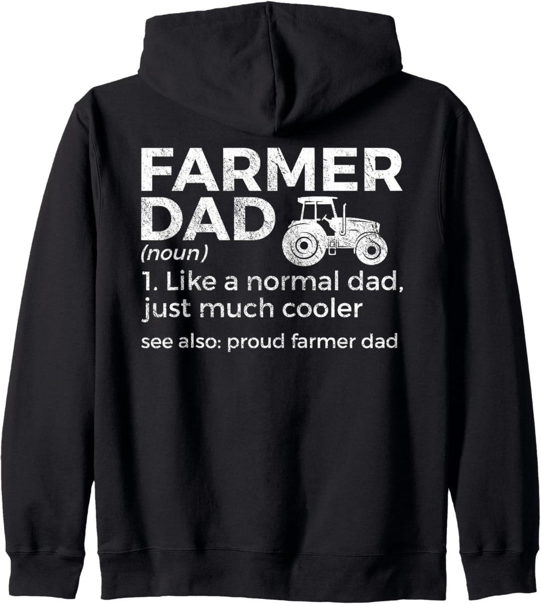 Stolzer Farmer Papa Definition Lustiges Farmen Kapuzenjacke