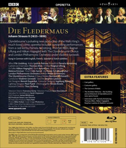 Johann Strauss - Die Fledermaus, Blu-ray