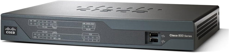 Cisco 886 ADSL2/2+ Annex B Security Router mit Advanced IP services (4-Port)