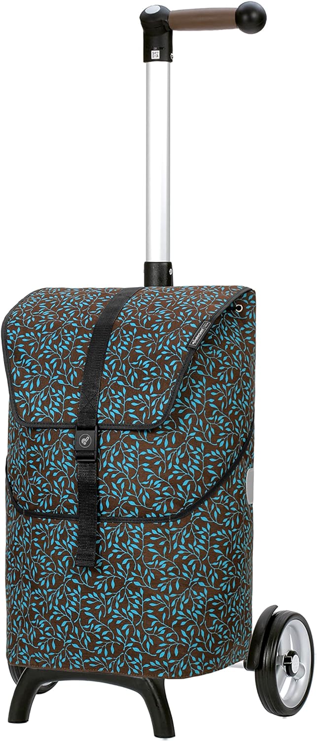 Andersen Shopper Unus Fun Alu mit Rad Ø 17 cm und 46 Liter Tasche Imea blau, Imea Blau