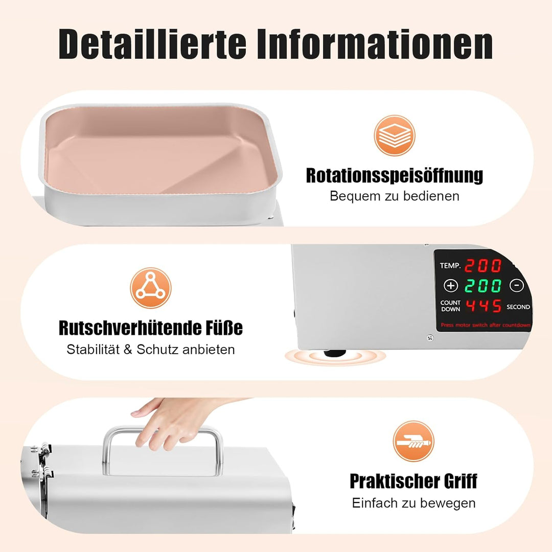 Edelstahl Ölpresse Heiss Kaltöl Extraktionsmaschine Elektrisch öl Automatische Ölpresse Maschine für