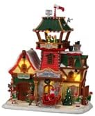 Lemax 25864-UK Santa's Wonderland Lighted Buildings: North Pole Control Tower