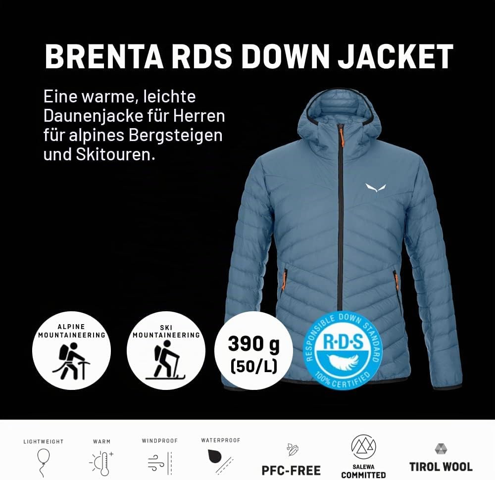 Salewa Damen Brenta Jacke Isolationsjacke 00-0000027883 black out S, 00-0000027883 black out S