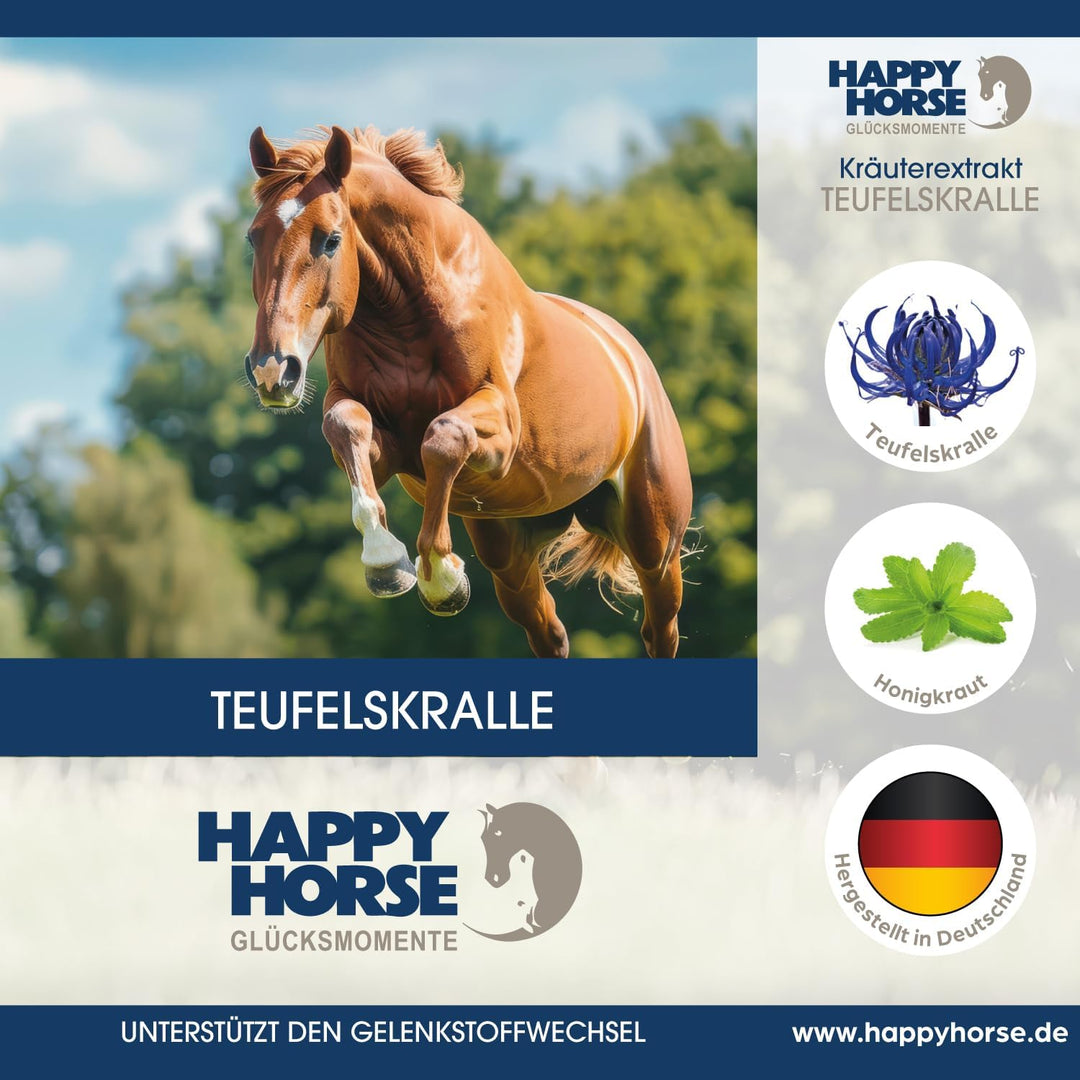 Happy Horse Gelenke & Sehnensaft mit Teufelskralle - 1 Liter, Gelenke & Sehnen
