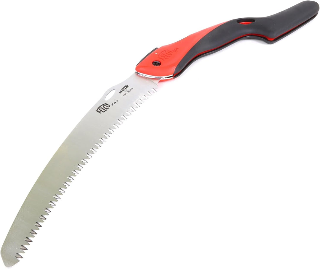 FELCO Baumsäge 604 (klappbare Säge, Klingenlänge 24 cm, mit ziehendem Schnitt, Holzsäge, für Weinbau