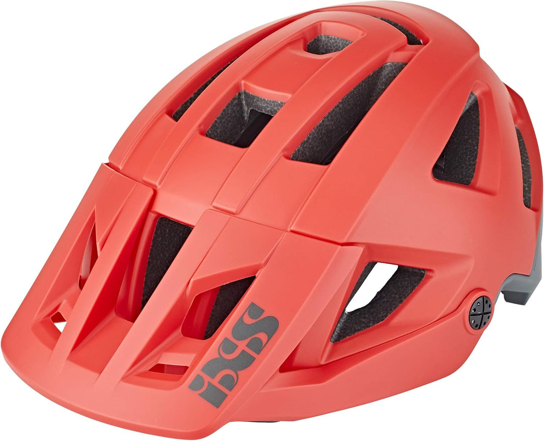 IXS Trigger Am Mountainbike-Helm, Neonrot, ML (58-62cm)