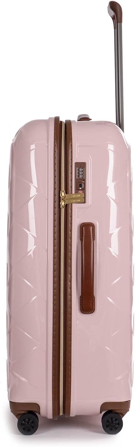 Stratic Leather and More - 4-Rollen-Trolley 76 cm L rose rose Einheitsgrösse, rose Einheitsgrösse
