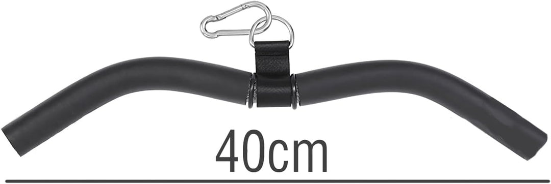 Fitness Krafttraining Stange Gym Bizeps Griff Bar Lat Pull Gerade Kabel 40CM Curl Pulldown Stange Bo