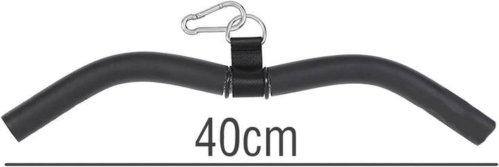 Fitness Krafttraining Stange Gym Bizeps Griff Bar Lat Pull Gerade Kabel 40CM Curl Pulldown Stange Bo