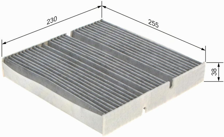 Bosch R5609 - Innenraumfilter mit Aktivkohle, Innenraumfilter mit Aktivkohle