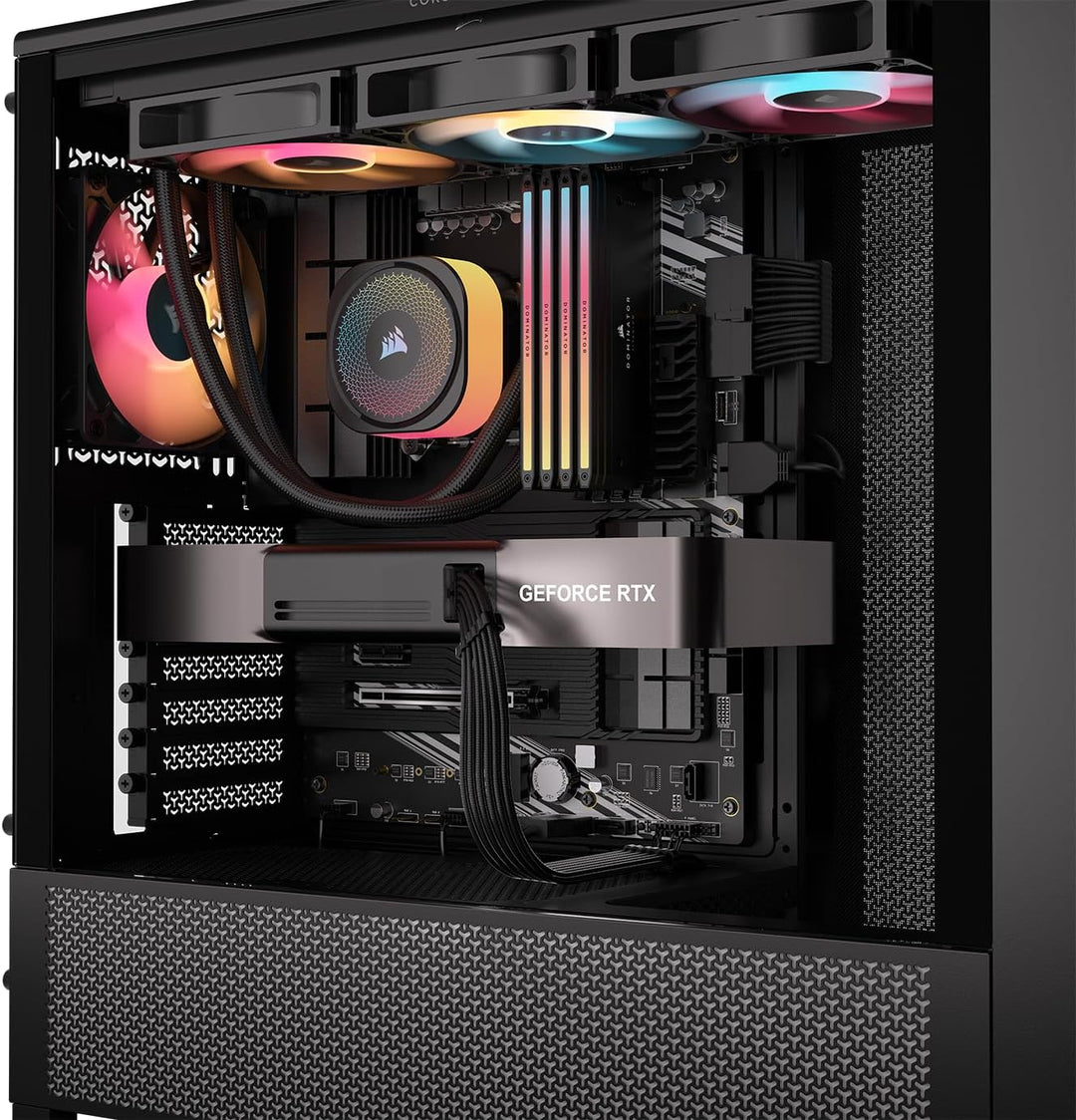 Corsair Elite Premium Typ 4 Einzeln Ummantelte 2x 8-Pin zu PCIe 12V-2x6 600W PSU-Kabel – Dreilagiges