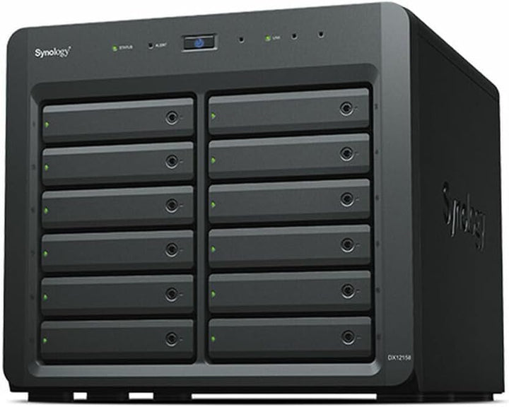 Synology DX1215II Festplattenerweiterungsgehäuse, schwarz