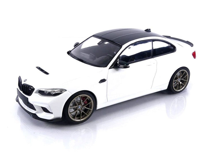 Minichamps 155021020-1:18 BMW M2 Cs-2020 - Weiss Sammlerstück Miniaturauto weiss