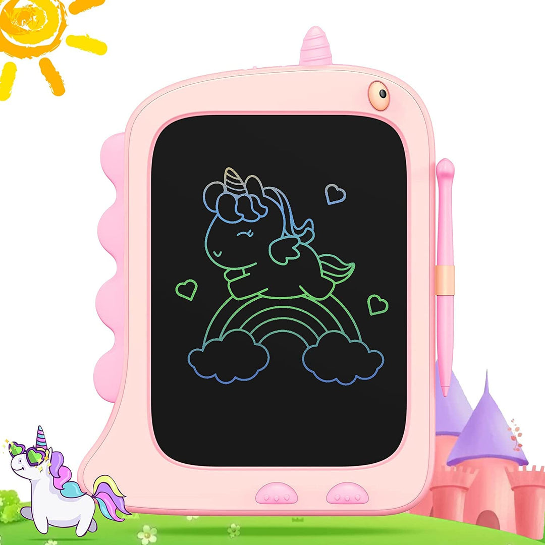 ORSEN LCD Schreibtafel Spielzeug ab 3 4 5 6 7 8 Jahre Mädchen Junge, 8,5-Zoll-Bunte Bildschirm Malta