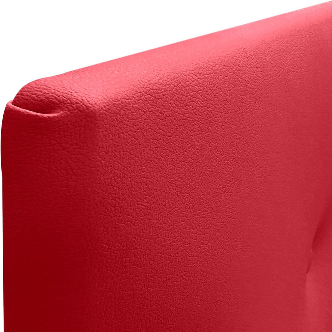 DHOME Kopfteil aus Kunstleder oder Stoff AQUALINE Glattes gepolstertes Kopfteil Luxusbett Kopfteil (