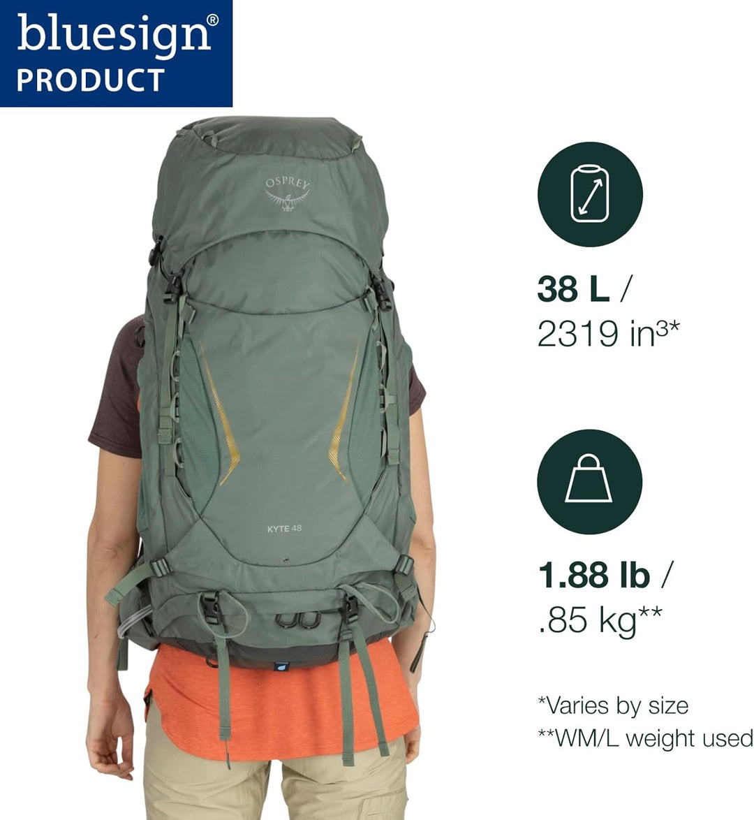 Osprey Europe Damen Kyte 38 Backpack Schwarz WXS/S, Schwarz WXS/S