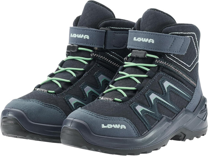 LOWA Stiefel mittel Maddox GTX MID JUNIOR, 23 EU Navy Orange