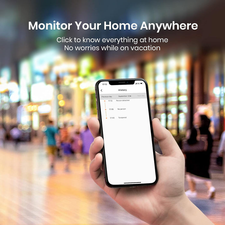 Broadlink Smart Home, Fastcon Sensor-Kit – inklusive Radar-Bewegungssensor, Türsensor, Temperatur- u