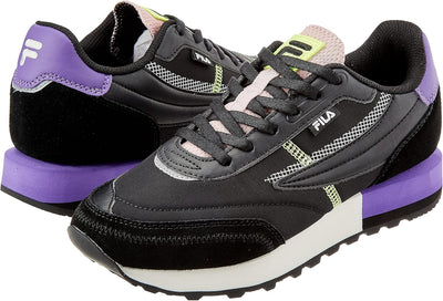 FILA Damen Retronique 22 Wmn Sneaker 37 EU Black Prism Violet, 37 EU Black Prism Violet