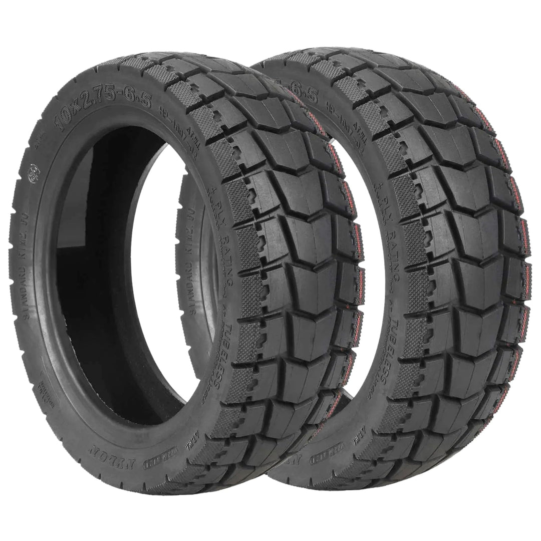 10 x 2,75-6,5 Selbstreparierender Schlauchlose Reifen für Kukirin G2 Master/Kukirin G3 / Speedway 5