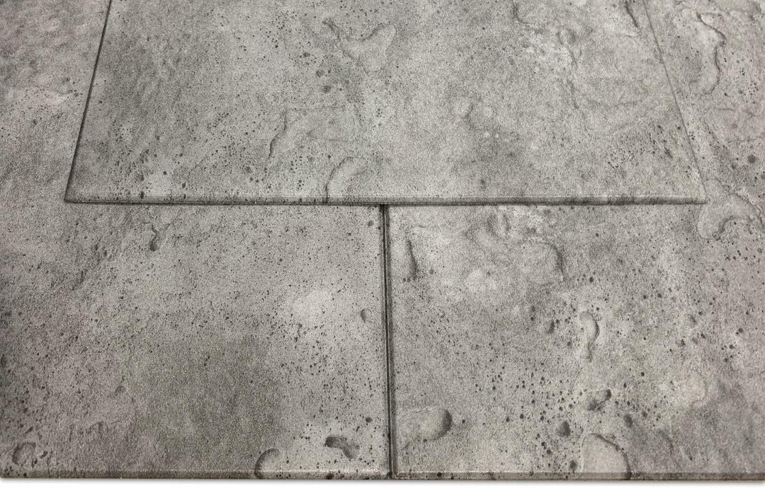 DECCART Wand-Paneele in Betonoptik - Deckenpaneele - Wandverkleidung Deckenverkleidung mit Beton-Imi